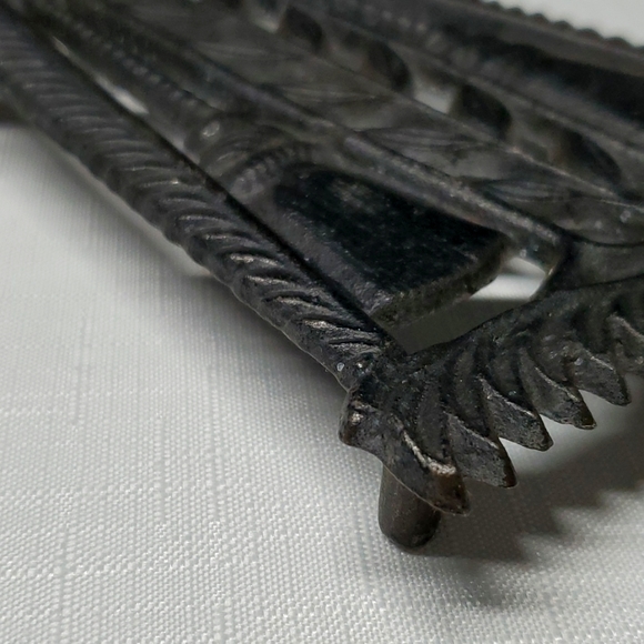 VTG Cast Iron Trivet Dalecraft Black Kitchen Utensil Primitive Old Time Decor - Picture 6 of 15